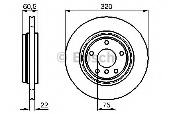 Disc frana 0 986 478 975 BOSCH - Frana disc Disc frana 0 986 478 975 BOSCH - Frana disc