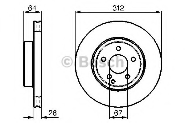 Disc frana 0 986 479 040 BOSCH - Frana disc Disc frana 0 986 479 040 BOSCH - Frana disc