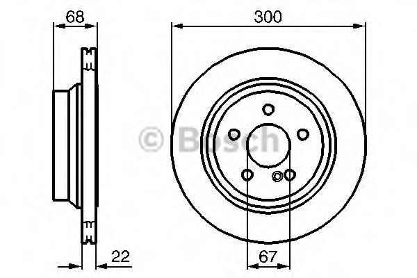 Disc frana 0 986 479 042 BOSCH - Frana disc Disc frana 0 986 479 042 BOSCH - Frana disc