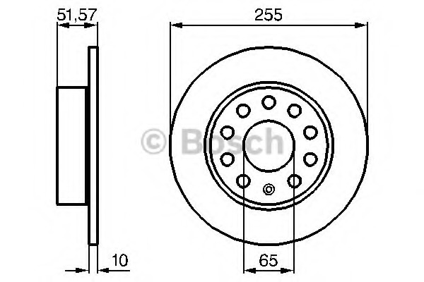 Disc frana 0 986 479 099 BOSCH - Frana disc Disc frana 0 986 479 099 BOSCH - Frana disc