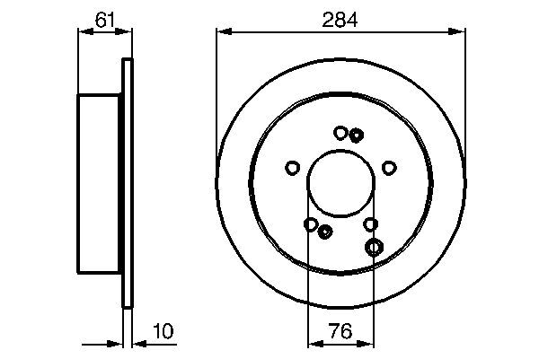 Disc frana 0 986 479 126 BOSCH - Disc frana Disc frana 0 986 479 126 BOSCH - Disc frana