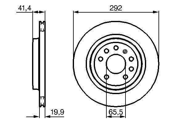 Disc frana 0 986 479 142 BOSCH - Frana disc Disc frana 0 986 479 142 BOSCH - Frana disc