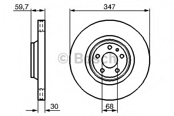 Disc frana 0 986 479 260 BOSCH - Disc frana Disc frana 0 986 479 260 BOSCH - Disc frana