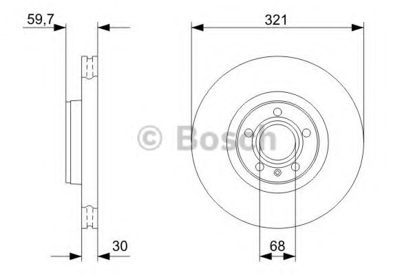 Disc frana 0 986 479 300 BOSCH - Disc frana Disc frana 0 986 479 300 BOSCH - Disc frana