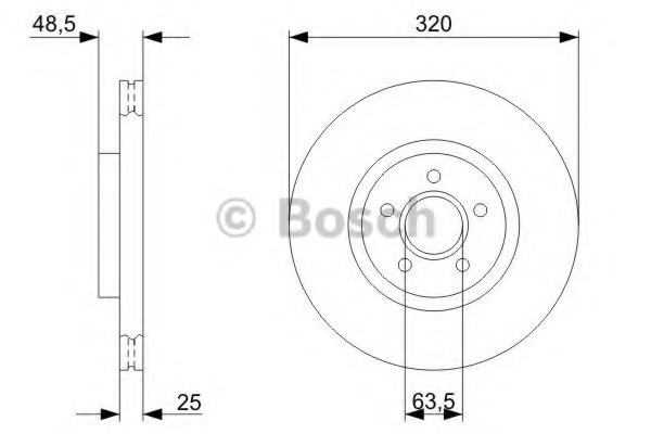 Disc frana 0 986 479 310 BOSCH - Frana disc Disc frana 0 986 479 310 BOSCH - Frana disc
