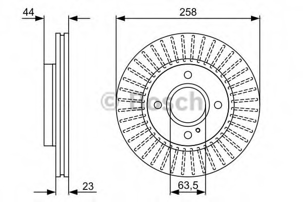 Disc frana 0 986 479 566 BOSCH - Disc frana Disc frana 0 986 479 566 BOSCH - Disc frana