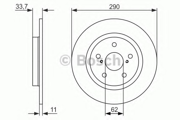 Disc frana 0 986 479 656 BOSCH - Disc frana Disc frana 0 986 479 656 BOSCH - Disc frana