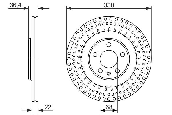 Disc frana 0 986 479 750 BOSCH - Disc frana Disc frana 0 986 479 750 BOSCH - Disc frana