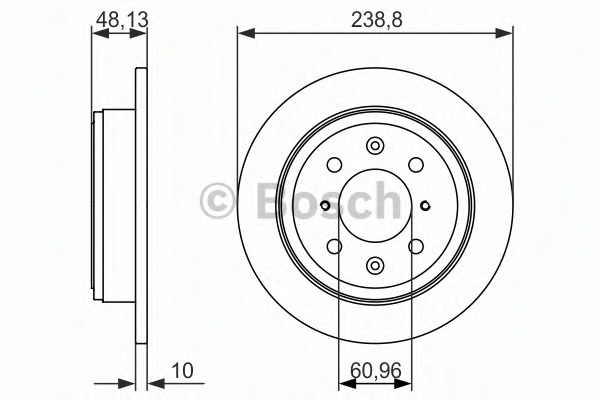 Disc frana 0 986 479 860 BOSCH - Disc frana Disc frana 0 986 479 860 BOSCH - Disc frana