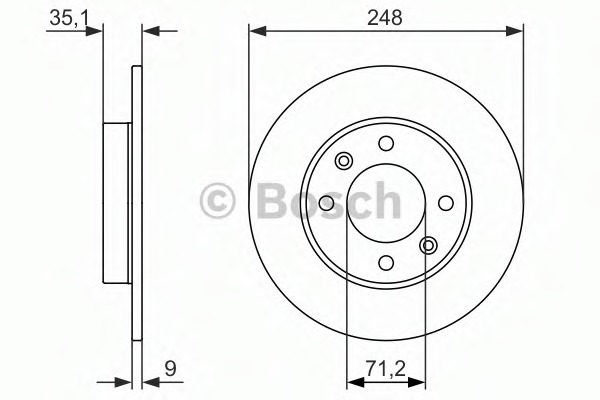 Disc frana 0 986 479 888 BOSCH - Disc frana Disc frana 0 986 479 888 BOSCH - Disc frana