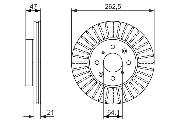 Disc frana 0 986 479 896 BOSCH - Disc frana Disc frana 0 986 479 896 BOSCH - Disc frana