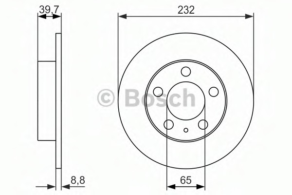 Disc frana 0 986 479 915 BOSCH - Disc frana Disc frana 0 986 479 915 BOSCH - Disc frana