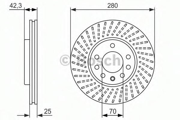 Disc frana 0 986 479 919 BOSCH - Frana disc Disc frana 0 986 479 919 BOSCH - Frana disc