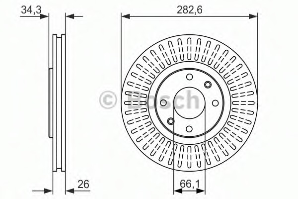 Disc frana 0 986 479 924 BOSCH - Disc frana Disc frana 0 986 479 924 BOSCH - Disc frana