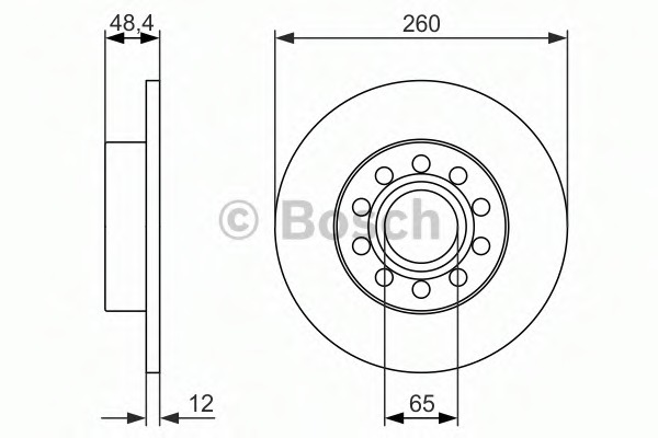 Disc frana 0 986 479 952 BOSCH - Disc frana Disc frana 0 986 479 952 BOSCH - Disc frana