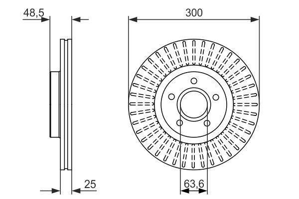 Disc frana 0 986 479 956 BOSCH - Disc frana Disc frana 0 986 479 956 BOSCH - Disc frana