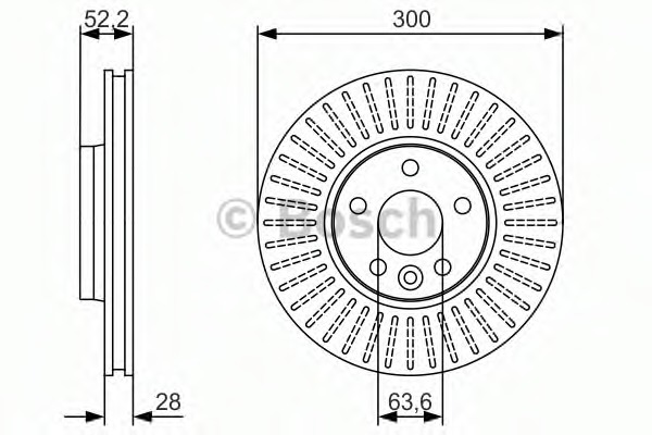 Disc frana 0 986 479 974 BOSCH - Frana disc Disc frana 0 986 479 974 BOSCH - Frana disc