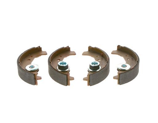 Set saboti frana 0 986 487 030 BOSCH - Material frictiune sabot frana/ sabot frana