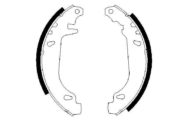 Set saboti frana 0 986 487 272 BOSCH - Material frictiune sabot frana/ sabot frana Set saboti frana 0 986 487 272 BOSCH - Material frictiune sabot frana/ sabot frana