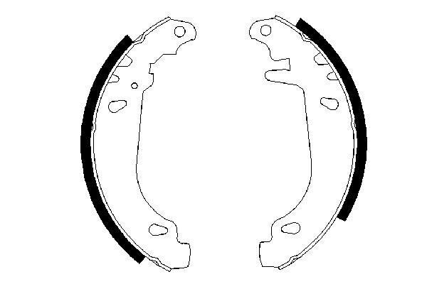 Set saboti frana 0 986 487 346 BOSCH - Frana tambur Set saboti frana 0 986 487 346 BOSCH - Frana tambur