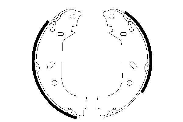 Set saboti frana 0 986 487 545 BOSCH - Material frictiune sabot frana/ sabot frana Set saboti frana 0 986 487 545 BOSCH - Material frictiune sabot frana/ sabot frana