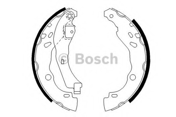 Set saboti frana 0 986 487 627 BOSCH - Material frictiune sabot frana/ sabot frana Set saboti frana 0 986 487 627 BOSCH - Material frictiune sabot frana/ sabot frana