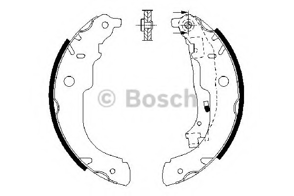 Set saboti frana 0 986 487 721 BOSCH - Material frictiune sabot frana/ sabot frana Set saboti frana 0 986 487 721 BOSCH - Material frictiune sabot frana/ sabot frana
