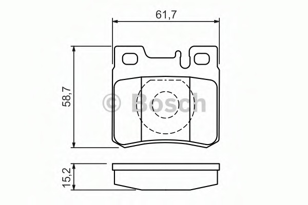 set placute frana,frana disc 0 986 490 260 BOSCH - Set placute frana set placute frana,frana disc 0 986 490 260 BOSCH - Set placute frana