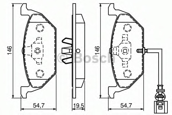 set placute frana,frana disc 0 986 494 019 BOSCH - Frana disc set placute frana,frana disc 0 986 494 019 BOSCH - Frana disc