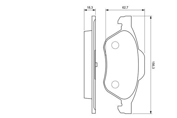 set placute frana,frana disc 0 986 494 034 BOSCH set placute frana,frana disc 0 986 494 034 BOSCH