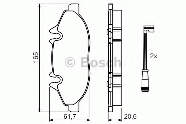 set placute frana,frana disc 0 986 494 081 BOSCH - Frana disc set placute frana,frana disc 0 986 494 081 BOSCH - Frana disc