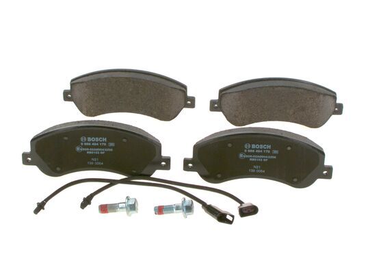 set placute frana,frana disc 0 986 494 170 BOSCH - Frana disc