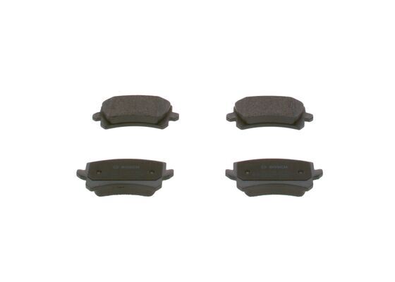 set placute frana,frana disc 0 986 494 344 BOSCH - Frana disc
