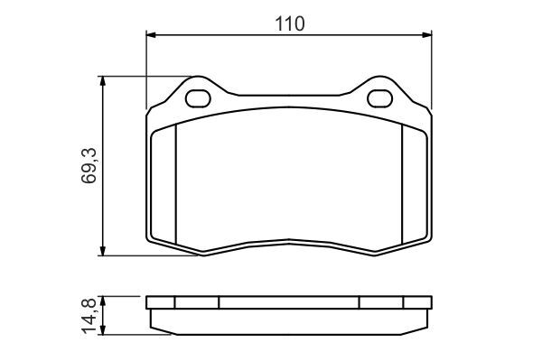 set placute frana,frana disc 0 986 494 393 BOSCH - Frana disc set placute frana,frana disc 0 986 494 393 BOSCH - Frana disc