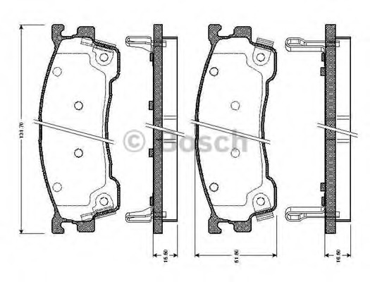 set placute frana,frana disc 0 986 TB2 226 BOSCH - Set placute frana set placute frana,frana disc 0 986 TB2 226 BOSCH - Set placute frana