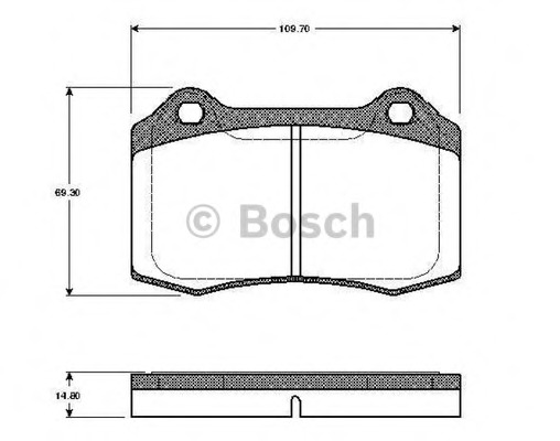 set placute frana,frana disc 0 986 TB2 244 BOSCH - Frana disc set placute frana,frana disc 0 986 TB2 244 BOSCH - Frana disc