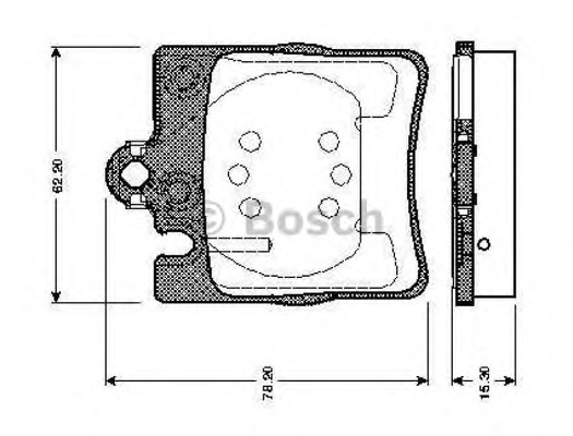 set placute frana,frana disc 0 986 TB2 350 BOSCH - Set placute frana set placute frana,frana disc 0 986 TB2 350 BOSCH - Set placute frana