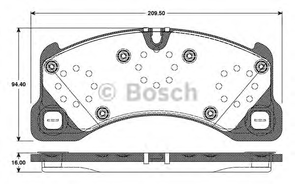 set placute frana,frana disc 0 986 TB3 087 BOSCH - Frana disc set placute frana,frana disc 0 986 TB3 087 BOSCH - Frana disc