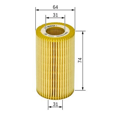 Filtru ulei 1 457 429 248 BOSCH - Ungere Filtru ulei 1 457 429 248 BOSCH - Ungere