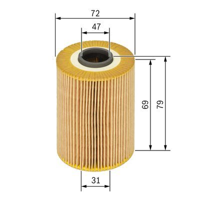Filtru ulei 1 457 429 262 BOSCH - Filtru ulei Filtru ulei 1 457 429 262 BOSCH - Filtru ulei