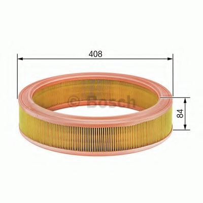 Filtru aer 1 457 429 970 BOSCH - Filtru aer/ carcasa