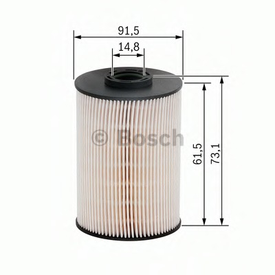 filtru combustibil 1 457 431 723 BOSCH - Filtru combustibil/carcasa filtru combustibil 1 457 431 723 BOSCH - Filtru combustibil/carcasa