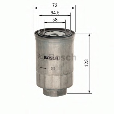 filtru combustibil 1 457 434 440 BOSCH - Filtru combustibil/carcasa filtru combustibil 1 457 434 440 BOSCH - Filtru combustibil/carcasa