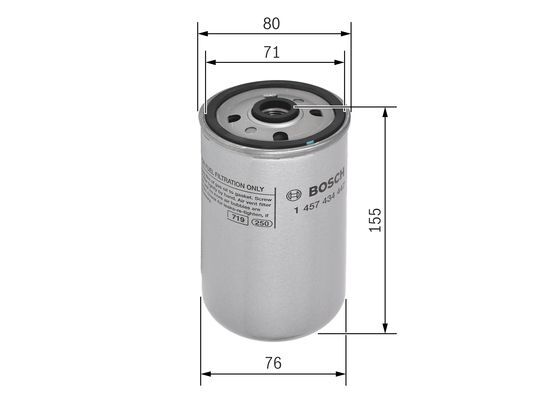 filtru combustibil 1 457 434 447 BOSCH - Filtru combustibil filtru combustibil 1 457 434 447 BOSCH - Filtru combustibil