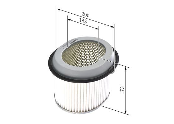 Filtru aer 1 987 429 127 BOSCH - Filtru aer/ carcasa Filtru aer 1 987 429 127 BOSCH - Filtru aer/ carcasa