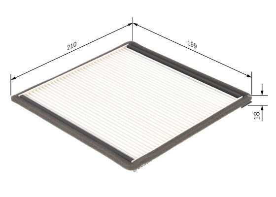 Filtru, aer habitaclu 1 987 432 021 BOSCH - Filtru aer habitaclu Filtru, aer habitaclu 1 987 432 021 BOSCH - Filtru aer habitaclu