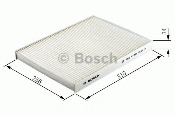 Filtru, aer habitaclu 1 987 432 081 BOSCH - Filtru aer habitaclu