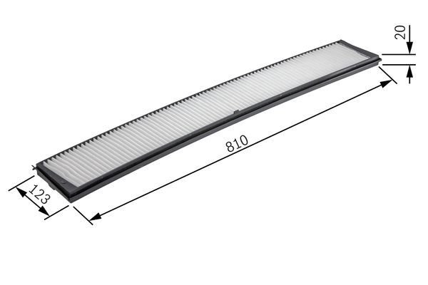 Filtru, aer habitaclu 1 987 432 124 BOSCH - Filtru aer habitaclu Filtru, aer habitaclu 1 987 432 124 BOSCH - Filtru aer habitaclu