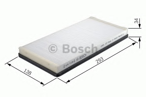 Filtru, aer habitaclu 1 987 432 219 BOSCH - Filtru aer habitaclu