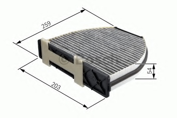 Filtru, aer habitaclu 1 987 432 301 BOSCH - Filtru aer habitaclu Filtru, aer habitaclu 1 987 432 301 BOSCH - Filtru aer habitaclu